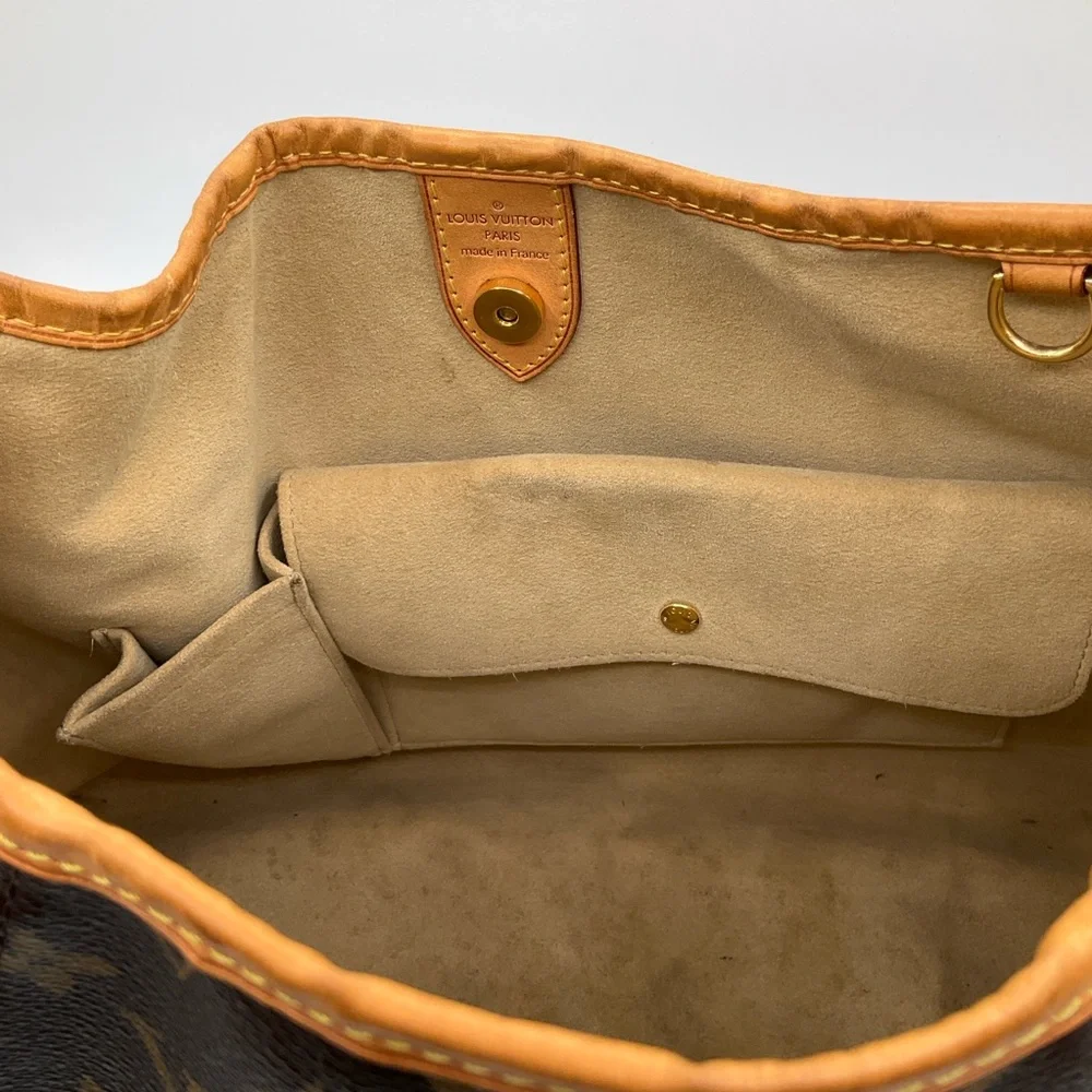 Louis Vuitton Galliera PM Monogram Brown Shoulder Bag Purse - Picture 6 of 15